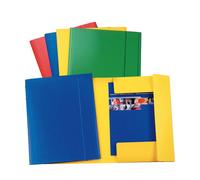 Cartella 3 Lembi con Elastico in Presspan Esselte - 25x35 cm - 390342160 (Rosso