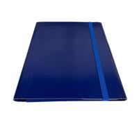 Cartella 3 lembi con elastico piatto - A4 - dorso variabile - conf. da 5 pz