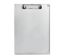 Cartella 5 PC A4 A5 Porta del documento Appunti in lega di alluminio P p File clip della scheda scrittura Cartella carta Archiviazione Raccolta Ufficio Documenti(3pcs A4)