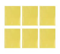 Cartella a 2 tasche - 6 pezzi organizer impermeabile per materiali di prova | Archiviazione di appunti per studenti, insegnanti, liberi professionisti, contabili, ufficio, aula scolastica, laboratorio