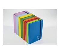Cartella a 3 lembi con elastico piatto BREFIOCART NUOVO COLORE 25x35 cm dorso 5 cm