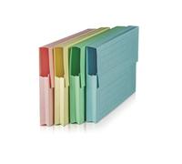 Cartella a soffietto BREFIOCART Canguro in cellulosa 25x32 cm verde scuro conf.