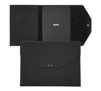 HUGO BOSS Custodia da scrittura Hugo Boss A4 Rive nera