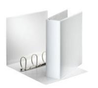 Cartella ad anelli D Esselte A4 Plastica Bianca 650 fogli 6 cm