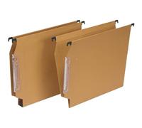 Cartella Appeso Grafoplas Visor Trasparente Marrone Din A4