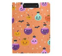 Cartella Appunti Ottobre Magia Pozione Fluttuante Colorato A4 Appunti Folio Doppia Clip Portapenne Ufficio Clip Board con copertina rigida