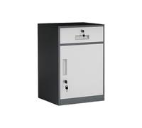 Cartella Armadietto corto da ufficio Armadietto portaoggetti multifunzionale Armadietto portadocumenti Cassettiera in acciaio sotto la scrivania con armadietto con serratura, 1,2 mm Cartelle di file(G