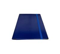 Cartella c/elastico piatto - dorso variabile - blu - Starline