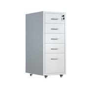 Cartella Cassettiera in acciaio laminato a freddo addensato Armadietto portaoggetti Armadietto portaoggetti multifunzionale Armadietto for documenti for ufficio a 5 strati di grande capacità Cartelle