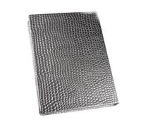 Cartella Colori Unghie a Libro per Gel, Plastica Argento | Espositore per Saloni e Fiere, Mostra Campioni Smalto e Gel Ordine Visivo Colore Casuale