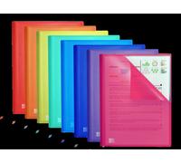 Cartella con buste saldate Oxford Urban A4 - Copertina in plastica traslucida - 20 buste - Colori assortiti NEW