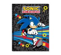 Cartella con elastico sonic prime - sonic assortito
