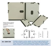 Cartella Con Lacci In Cartone Vegetale 50x70