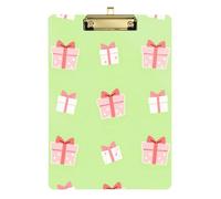 Cartella con portablocco trasparente per allenatori di softball appunti insegnante dimensioni 9 x 12 scatole regalo