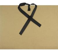 Cartella da disegno Kangaro A4 kraft con nastri