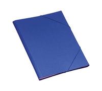 Cartella di classificazione di Dohe 12 Dipartimenti - Formato folio - Cartone plastificato - Chiusura di gomma - colore blu NEW