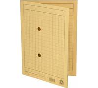 Cartella di distribuzione e circolazione ELBA, A4, Manil Karton, Yellow 250 G-SQM, con pressione a griglia- 50 pezzi (35461 GB) NEW