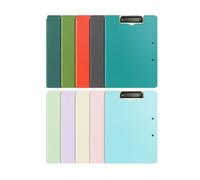 Cartella di file Cartella portadocumenti pieghevole da 10 pezzi, robusta, con doppia clip, for organizzare contratti e documenti, for ufficio