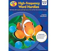 Cartella di lavoro degli ostacoli alle parole ad alta frequenza| Metodi e materiali didattici | Costruisci fluidità con le parole più impegnative e sbagliate in inglese | Età di lettura 5-9 | Livello