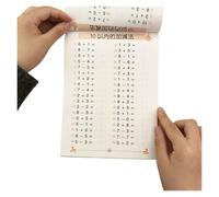 Cartella di lavoro matematica prescolare per - Pratica di scrittura riutilizzabile con tracciamento dei numeri e attività di apprendimento divertenti (0-10 aritmetica)
