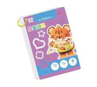Cartella di lavoro per bambini per il controllo della penna del bambino Le carte per bambini migliorano la coordinazione occhio-mano e le abilità di scrittura della penna del bambino Cartella di