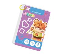 Cartella di lavoro per bambini per il controllo della penna per bambini migliora la coordinazione occhio-mano e le abilità di scrittura Carte con penna per bambini Magico Tracciamento Pratica Copybook