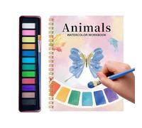 Cartella Di Lavoro Per L' Per Adulti - Guida Alla Pittura Creativa, Pratica Artistica Rilassante | Libro Di Attività Passo -passo Per Principianti Hobbys Stret Relief Mindfulness Learning Dr