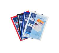 EXACOMPTA - 43500E - Cartella di presentazione Kreacover - in PP - 2 alette - colori assortiti - A4 - Exacompta - 89309 - Conf. da 10 Pz. - 43500E