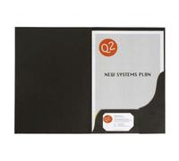 Cartella di presentazione Marbig Leathergrain A4 qualità professionale 20 pezzi