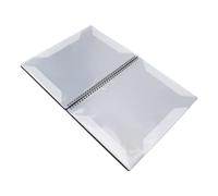 Cartella di Spartiti di Grande capacità Pratica Visualizzazione Comoda A4 in PVC Music Book 40 Pagine per gli Appassionati di Musica degli Studenti (Digitare un)