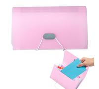 Cartella espandibile con 13 tasche, formato A6, formato A6, formato A6, carta portatile per documenti organizzativi, archiviatore di documenti cartacei, file di classificazione
