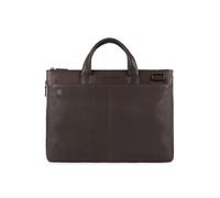 Piquadro Black Square Ventiquattrore pelle 42 cm scomparto Laptop dunkelbraun (CA4021B3-TM)