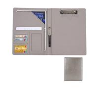 Cartella for conferenze, cartella for curriculum, organizzatore for colloqui, documenti legali, raccoglitore con porta biglietti da visita, formato lettera/A4, for uomini e donne(Greay)