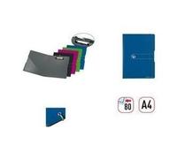 Cartella Herlitz Klembrett Easy Orga 11217221 Din A4 Plastic - Nero NEW