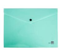 Cartella leiderpapel dossier spilla polipropilene din a4 verde mela opaco 50 fogli