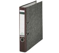 Cartella LEITZ dorso larghezza 5,2 cm DIN A4 cartoncino marrone marmorizzato NEW