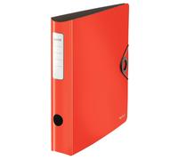 Cartella Leitz Larghezza posteriore 6,5 cm A4 Rosso di plastica NEW