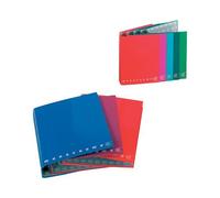 Cartella Monocromo a 4 Anelli Pigna - 27x32 cm - 001196330 (Assortiti Conf. 5)