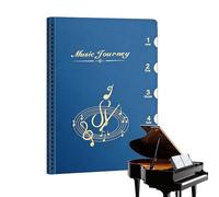 Cartella musicale, raccoglitore per fogli formato A4, organizer per cori, per spettacoli, presentazioni, affari, ideale per scuola, ufficio, banda, viaggi corali e sale riunioni