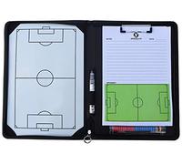 Cartella per allenatori di calcio, con lavagna tattica e accessori