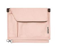Cartella per conferenze A5 Borsa organizer aziendale Custodia per il blocco note Caso del documento A5 Portfolio Organizer (Dolce rosa) (Mint Green)