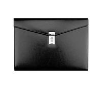 Cartella per documenti A4 con blocco password Valigetta Organizer Borsa per manager in pelle PU Cartelle da viaggio per schedario
