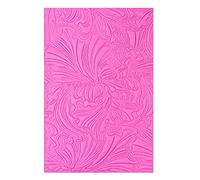 Sizzix Embossing Folder Abstract Flowers, 3-D Textured Impressions Cartella per goffratura Fiori astratti, 665598, Carta, One Size