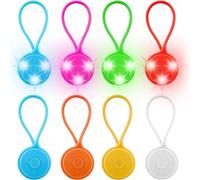 Cartella per la scuola con luci lampeggianti a LED, 10 pezzi, riflettori, luce di sicurezza per bambini, impermeabile, per corsa, zaino, jogging, escursionismo