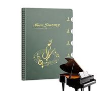 Cartella per Spartiti Musicali, Organizzatore A4 per Spartiti da Conservare, Portadocumenti Corale Organizzato, per Coro, Viaggio, Sala Riunioni, Concerti, Ufficio e Scuola