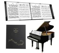 Cartella per Spartiti, Raccoglitore per Spartiti per Pianoforte in Formato A4 Raccoglitore per Raccoglitore per Spartiti Porta Spartiti Documenti Cartacei Porta Cartellette