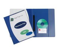 Cartella piatta Marbig Premier con copertina inserto A4 larghezza extra Qualità