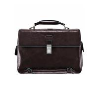 Piquadro Blue Square Ventiquattrore I pelle 44 cm scomparto Laptop mahagonibraun (CA1066B2-MO)