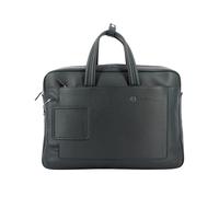 Piquadro Cartella in pelle con scomparto per laptop da 44 cm dunkelblau (OUTCA3147VI-BLU)