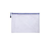 cartella plastica trasparente, Cartella con cerniera trasparente a griglia 20 pezzi multicolore A4 A5 Alto-. Documento(White,A5)